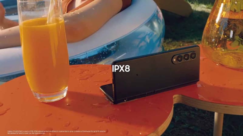 耐水はIPX8を実現