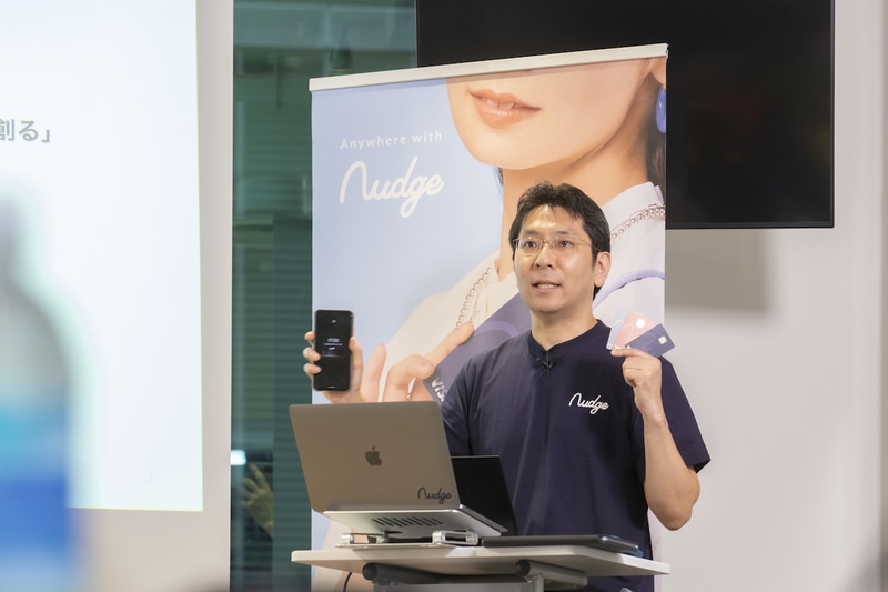 ナッジ代表取締役社⻑の沖⽥貴史氏