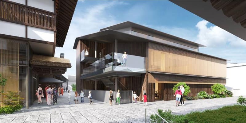 地域施設の外観