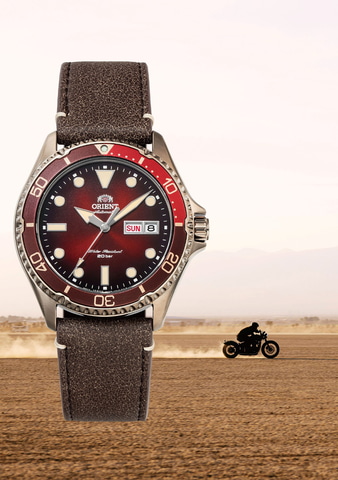 ORIENT、ビンテージテイストのダイバーズ。ギターモチーフも - Impress 