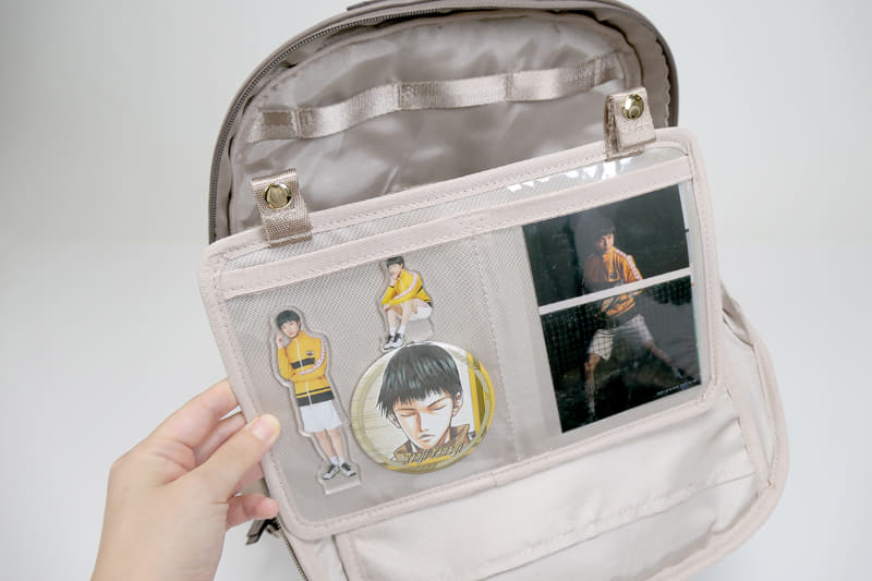 クリアポケットは取り外しできます