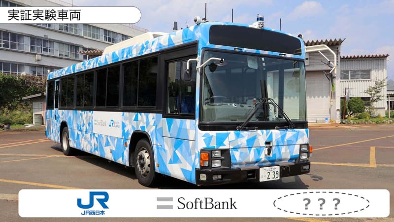 実証実験に用いられるバス