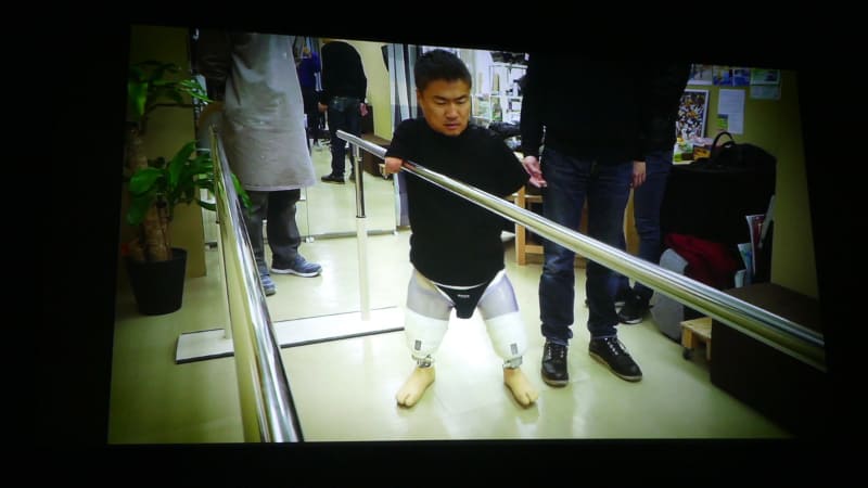 初期のトレーニングの様子