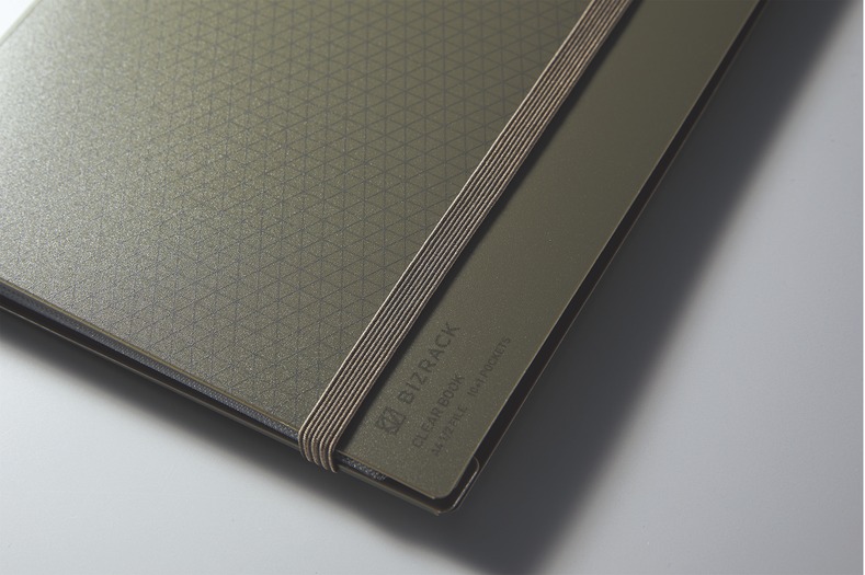 2つ折りクリヤーブック