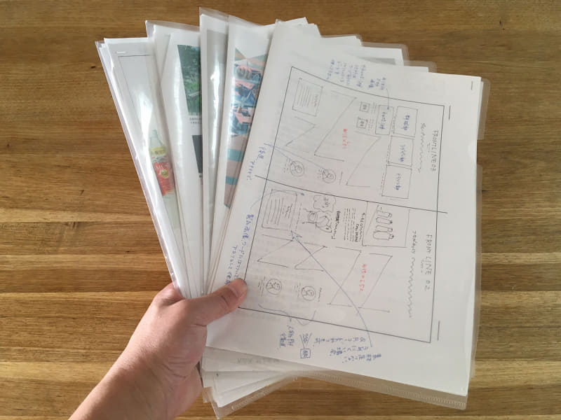 同じ案件でも各企画ごとにわけると、どんどんファイルも増える