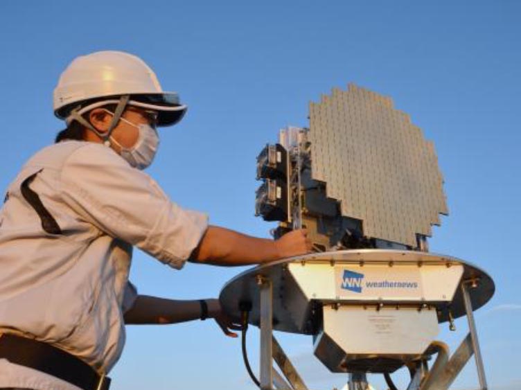 千葉県八街市での設置の様子