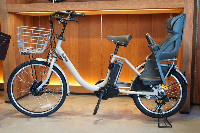 後子乗せタイプのブリヂストン bikke MOB dd(147,980円)