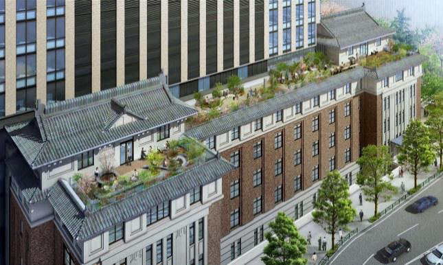 屋上庭園ビジネスエリアイメージ