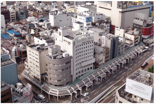 再開発地区の状況