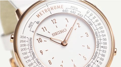 セイコー、分針がメトロノームになる腕時計 - Impress Watch