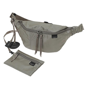 ✨希少カラー✨ 美品　PORTER シルバー ショルダーバッグ PORTER シルバーショルダーバッグ 中古