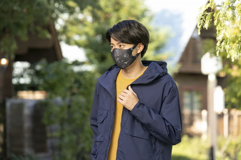 ジオメトリック柄(ブラック)