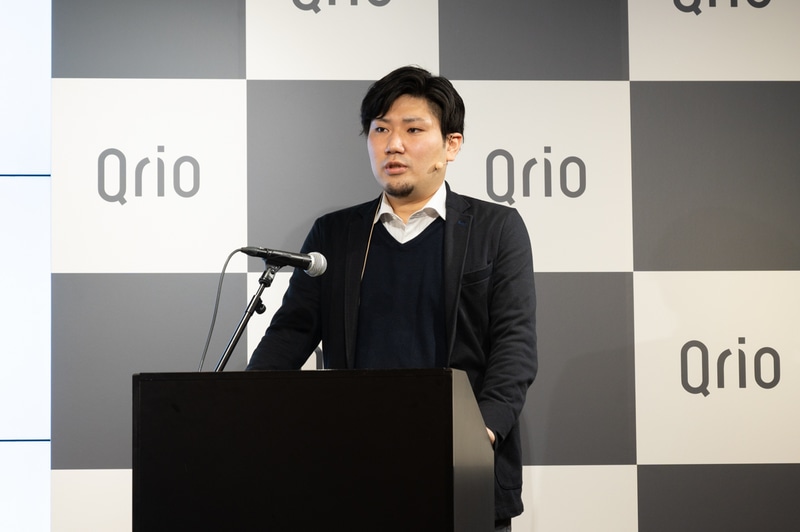 Qrio 取締役 執行役員副社長の高橋諒氏