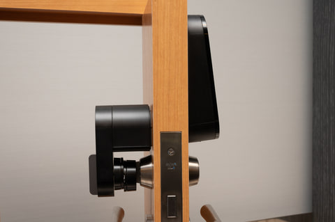 Qrio Pad Q-KP2 ブラウン キュリオパッド スマートロック カード式