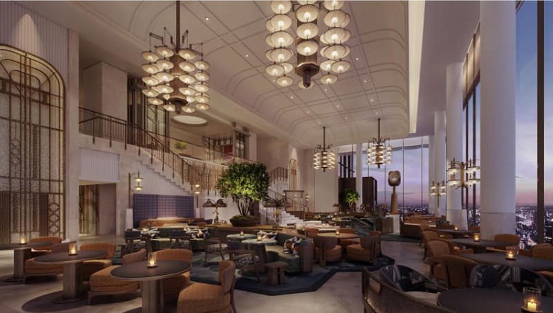 ウォルドーフ・アストリア大阪「ピーコック・アレー」