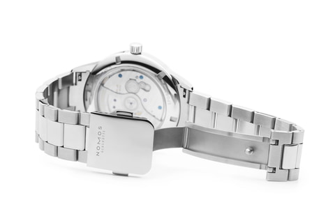 ノモス　スポーツブレスレット　18mm NOMOS GLASHUETTE NOMOS ノモス 純正メタルブレスレット 18mm
