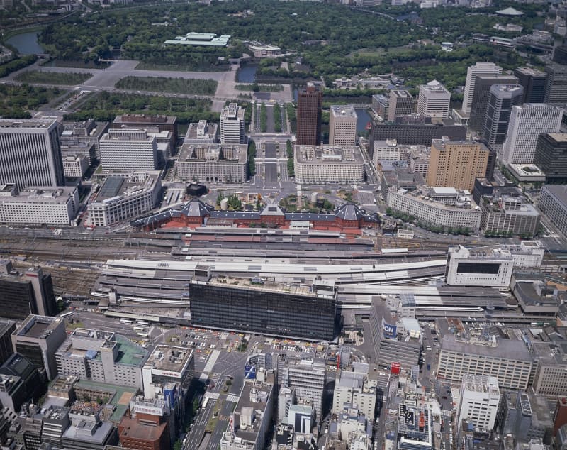 1992年ごろの空撮写真