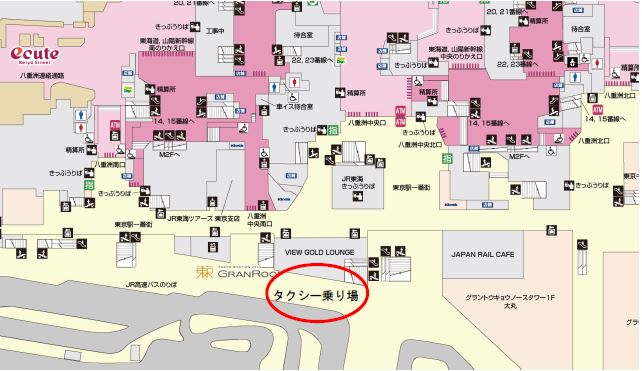 東京駅八重洲口タクシー乗り場