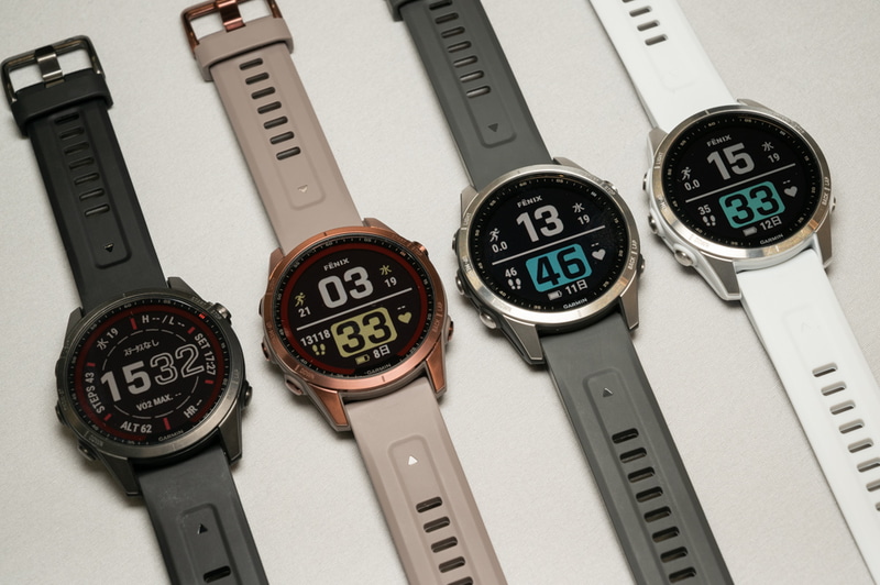 fēnix 7S、ケース径42mm