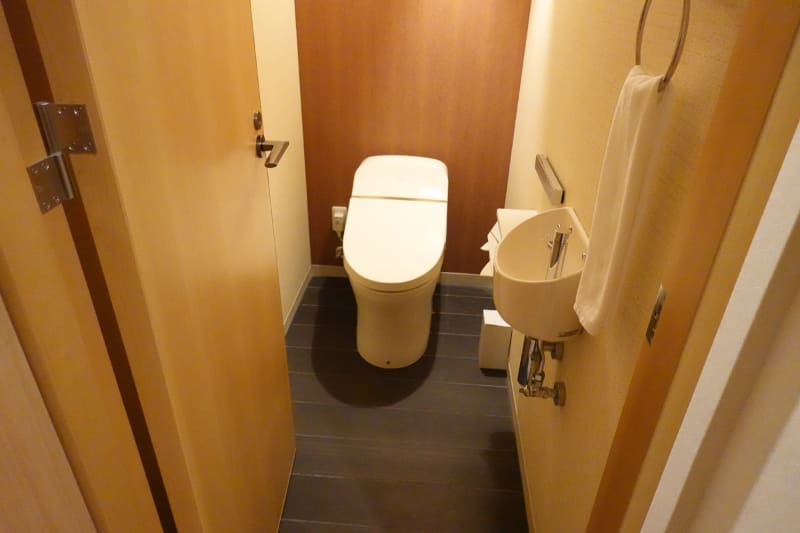 ほとんどの客室でバストイレはセパレート仕様