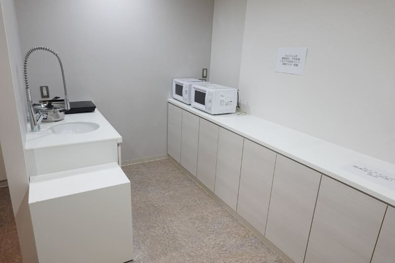 ドッグキッチンでは簡単な調理が可能