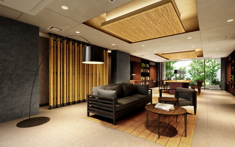 コミュニティラウンジ完成予想CG