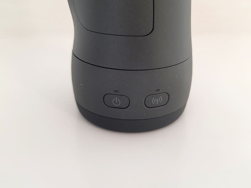 電源ボタン、ワイヤレス通信ボタン