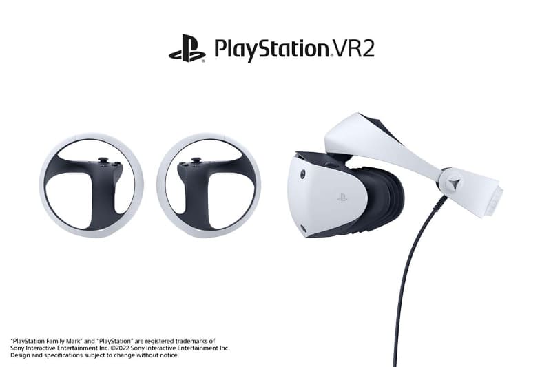PS VR2を横から。HMDをよく見ると、IPD調整用のダイヤルや、通気用の穴の存在がわかる