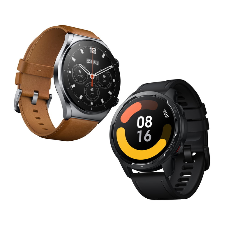 Xiaomi Watch S1(左)、Xiaomi Watch S1 Active(右)