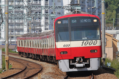 ドレミファインバータ最後の搭載車両(1000形1033編成)