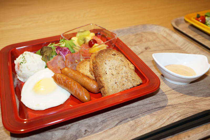 メニュー例。こちらは充実している