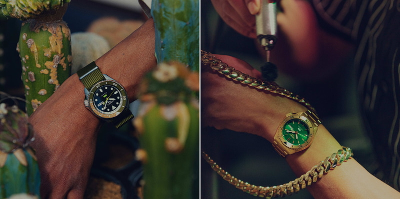 セイコー 5スポーツ HUF コラボレーション限定モデル