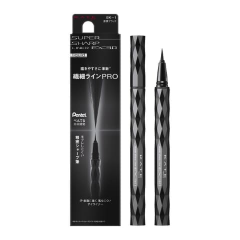 KATE SUPER SHARP LINER ペンシル アイライナー 10本 ケイト スーパーシャープライナーペンシル BK－1 | 花王公式通販