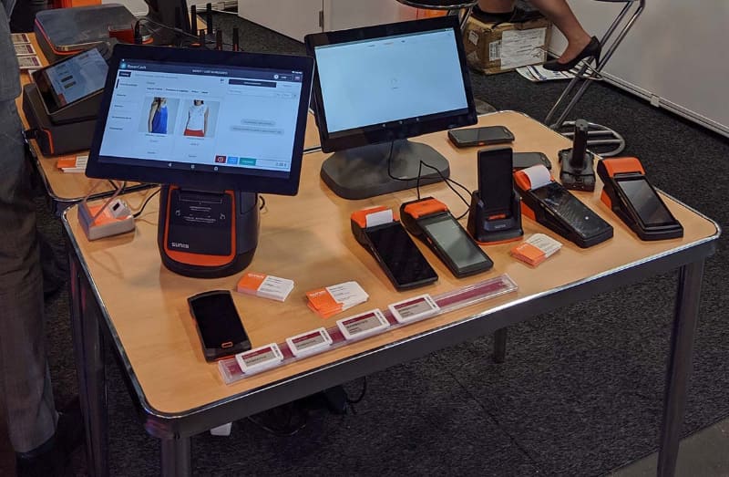 中国Sunmiの決済ターミナルの例