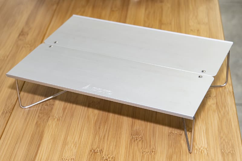 SOTO フィールドホッパー(5,801円)。小さめサイズで、収納時はスリム&コンパクトに