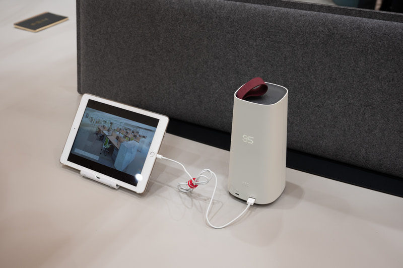 レイアウト変更における電源の配線問題を解決するモバイルバッテリー