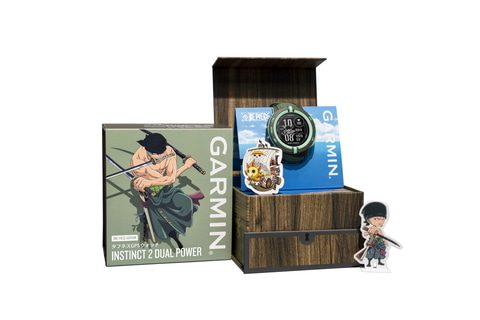 ガーミン×ONE PIECE、タフなソーラー発電GPSウォッチInstinct 2