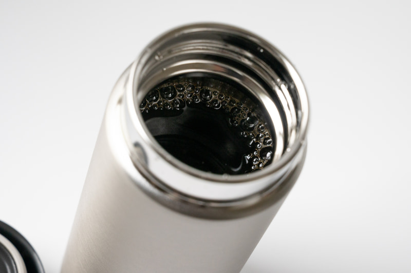 コーヒーを入れたところ