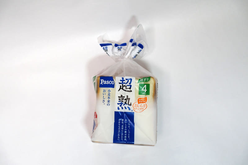 パスコの「超熟(4枚切り)」