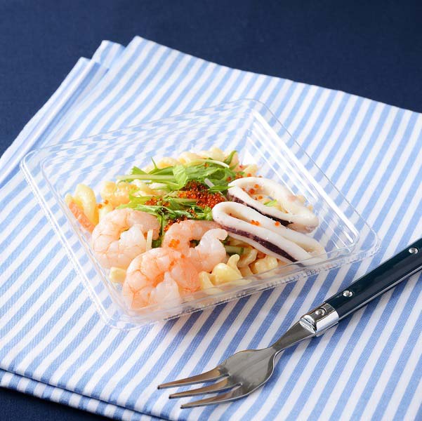 「海老といかの明太子サラダ」(333円)