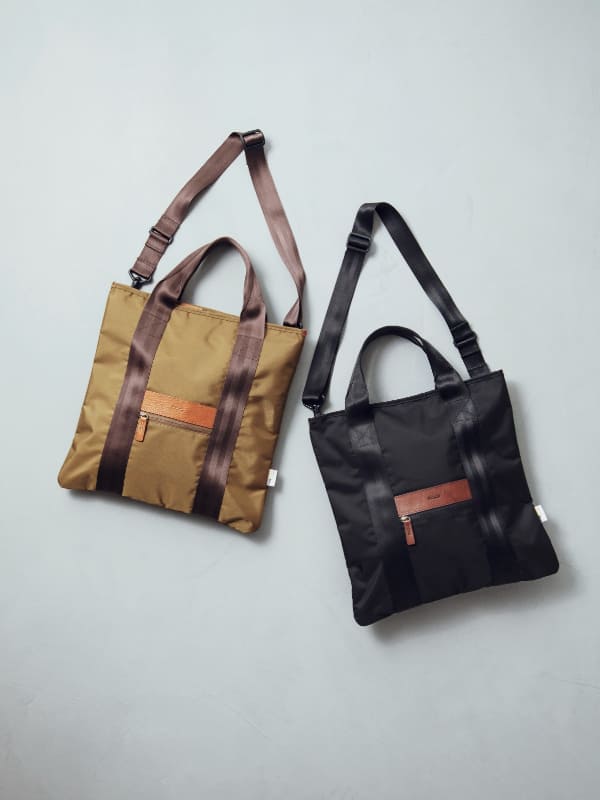 スリムトート ブラック