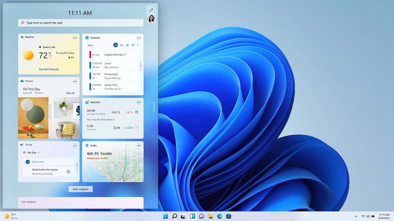 Windows 11では今年後半以降、ウィジェットの機能が拡張され、自分でより積極的に「アプリコンパニオン」を追加可能になる