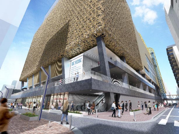 竹籠をモチーフとしたデザイン