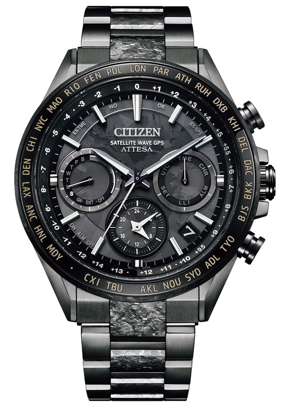 シチズン アテッサ ACT Line エコ・ドライブGPS衛星電波時計F950 ダブルダイレクトフライト HAKUTO-Rコラボレーションモデル(CC4044-53E)、世界1,000本限定、319,000円