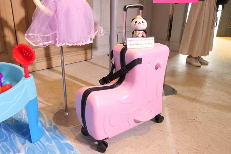 楽天ママ割メンバーでは、子どもが乗れるキャリーケースが大きく伸びている