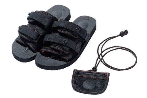 吉田カバン、POTR×SUICOKEコラボのポーチ付サンダル - Impress Watch