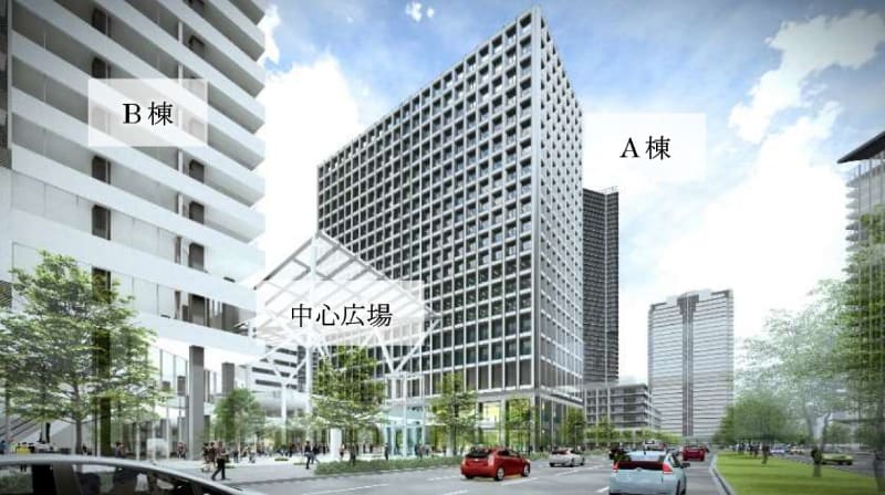 晴海通り側から