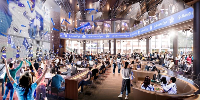 ライブビューイングアリーナ内部イメージ