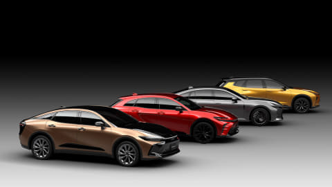 トヨタ、4種の「新型クラウン」一挙公開 「日本のクラウンここにあり