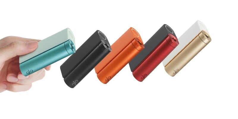 (左から)ミントブルー、メタルブラック、メタルオレンジ、ブラックレッド、ホワイトゴールド